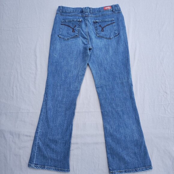 Parasuco 2016 jeans women's size 32 /31 denim blue colour western bootcut denim - Picture 3 of 14